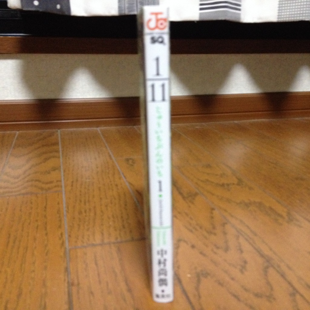 1/11じゅういちぶんのいち第一巻横