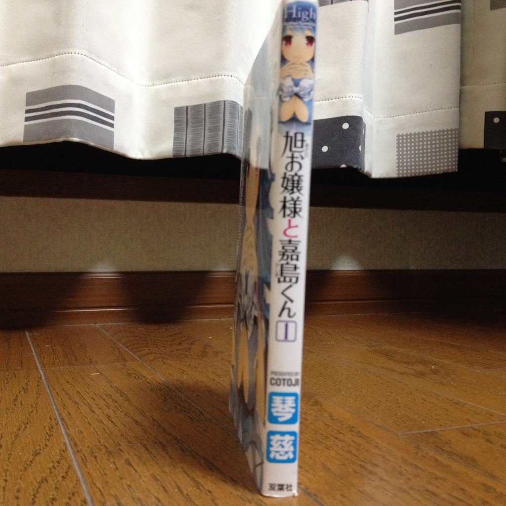 旭お嬢様と嘉島くん第一巻横