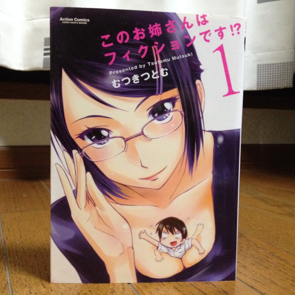 このお姉さんはフィクションです！？第一巻表紙