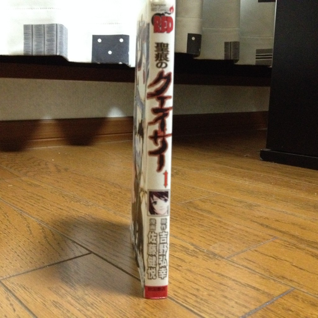 聖痕のクェイサー第一巻横