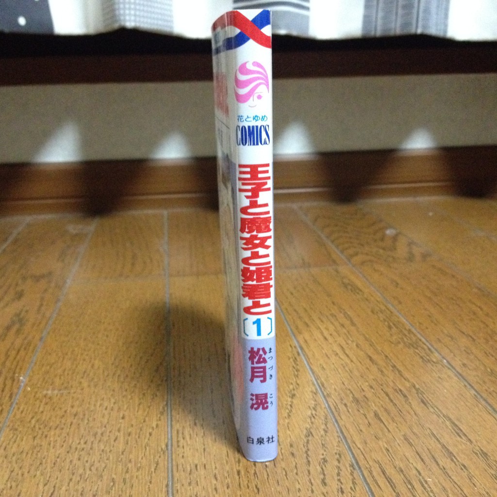 王子と魔女と姫君と第一巻横